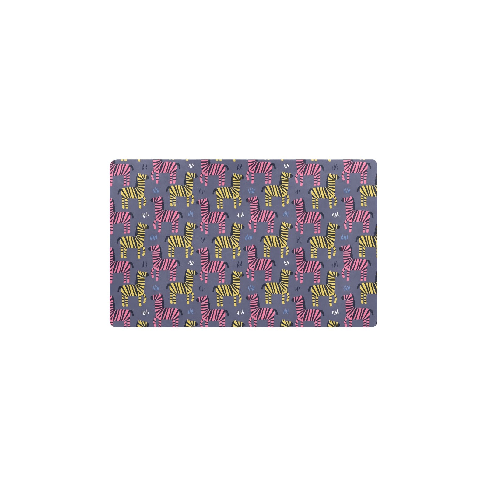 Zebra Print Design LKS303 Kitchen Mat