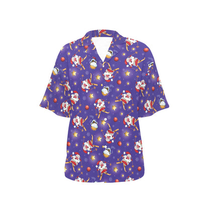 Ski Print Design LKS308 Women's Hawaiian Shirt