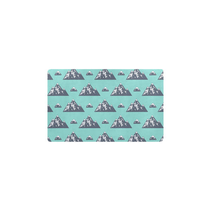 Mountain Pattern Print Design 01 Kitchen Mat