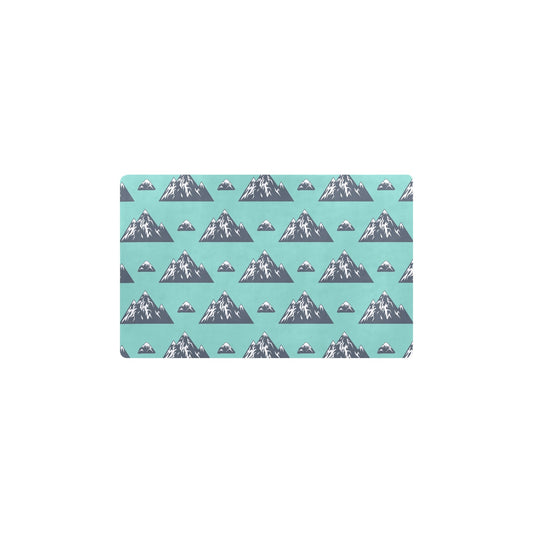 Mountain Pattern Print Design 01 Kitchen Mat