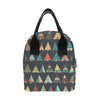 Tribal native american tent Aztec Insulated Lunch Bag