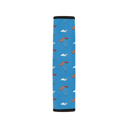 Skydiving Pattern Print Design 02 Car Seat Belt Cover