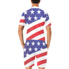 American flag Print Men's Romper