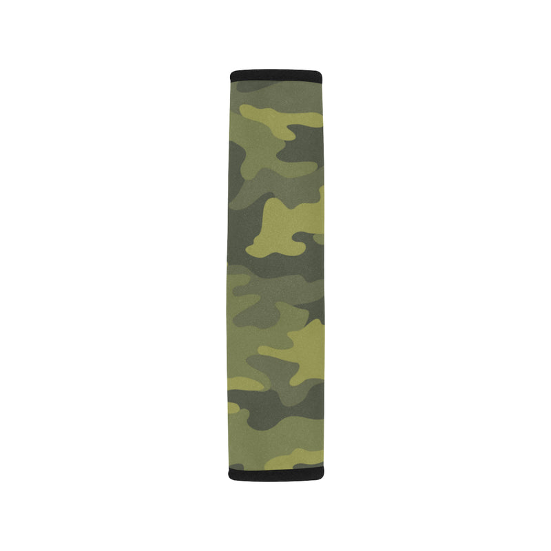 Military Camouflage Pattern Print Design 02 Car Seat Belt Cover