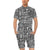 Polynesian Pattern Print Design A02 Men's Romper