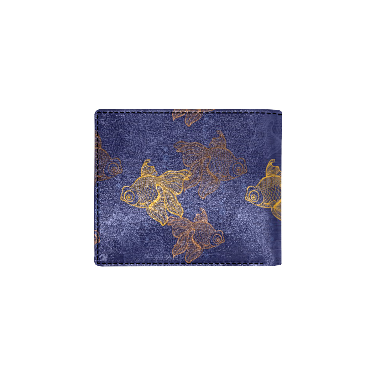 Goldfish Pattern Print Design 01 Men's ID Card Wallet