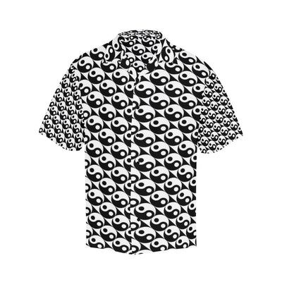 Yin Yang Print Design LKS304 Men's Hawaiian Shirt