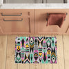 Tribal Aztec Triangle Kitchen Mat