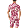 Cherry Blossom Pattern Print Design CB06 Men's Romper