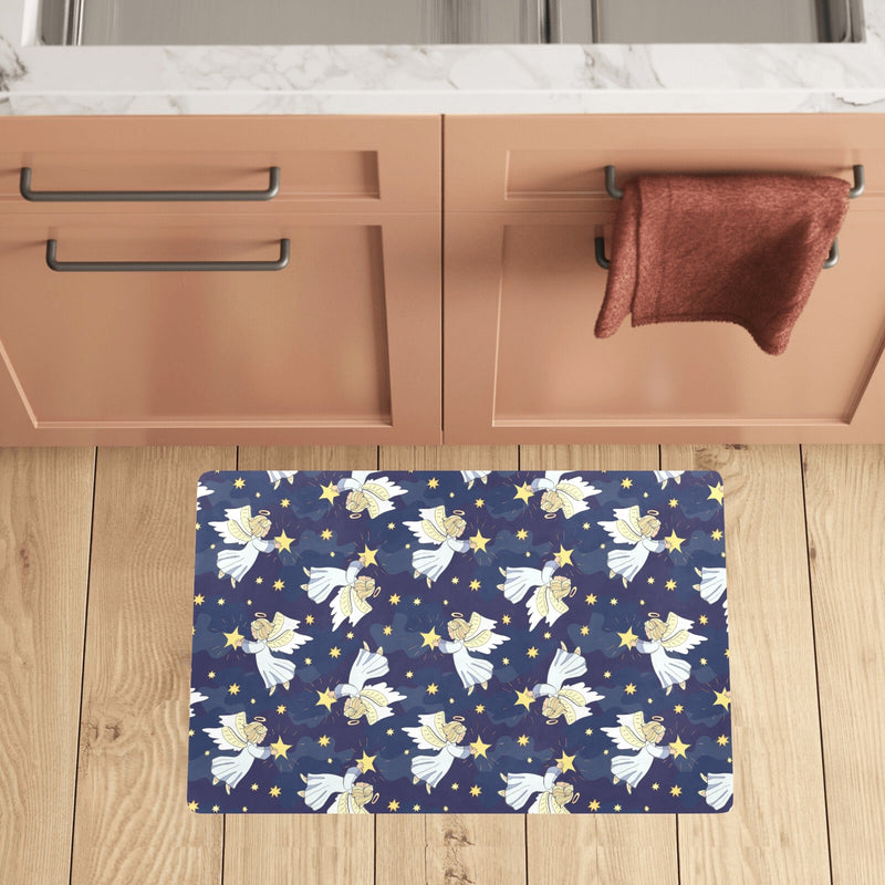 Angel Pattern Print Design 06 Kitchen Mat