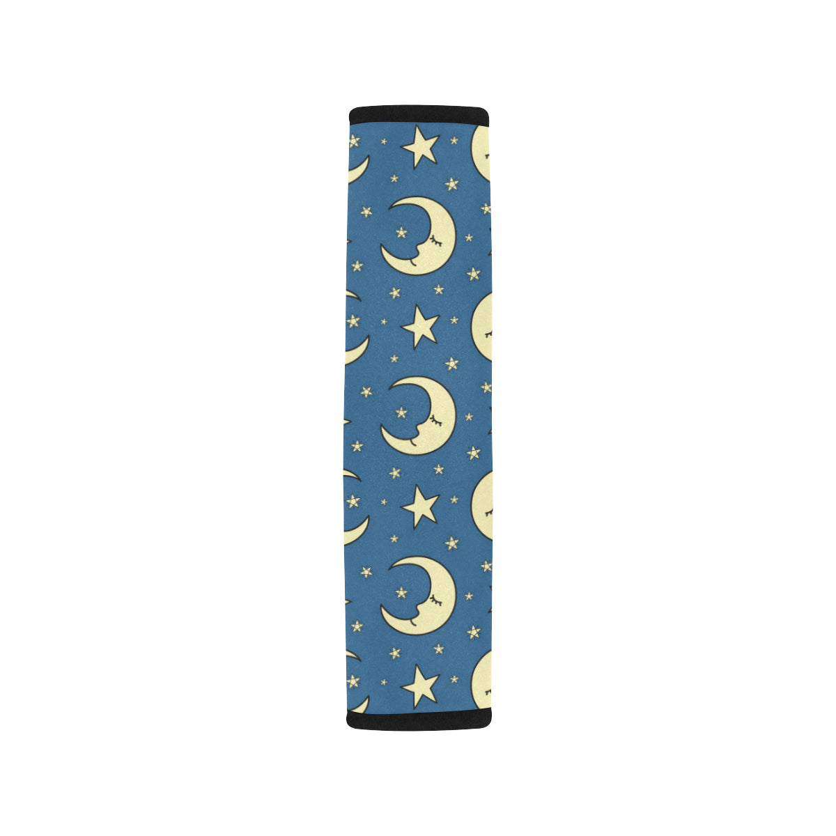 Moon Night Pattern Print Design 03 Car Seat Belt Cover