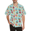 Cupcake Pattern Print Design 01 Men's Hawaiian Shirt