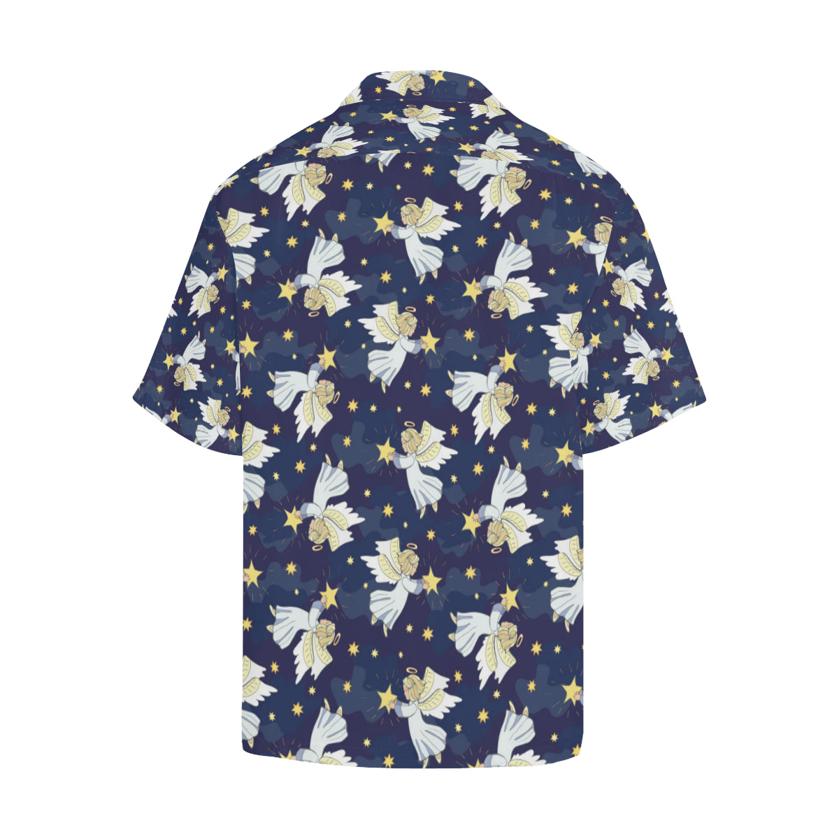 Angel Pattern Print Design 06 Men's Hawaiian Shirt