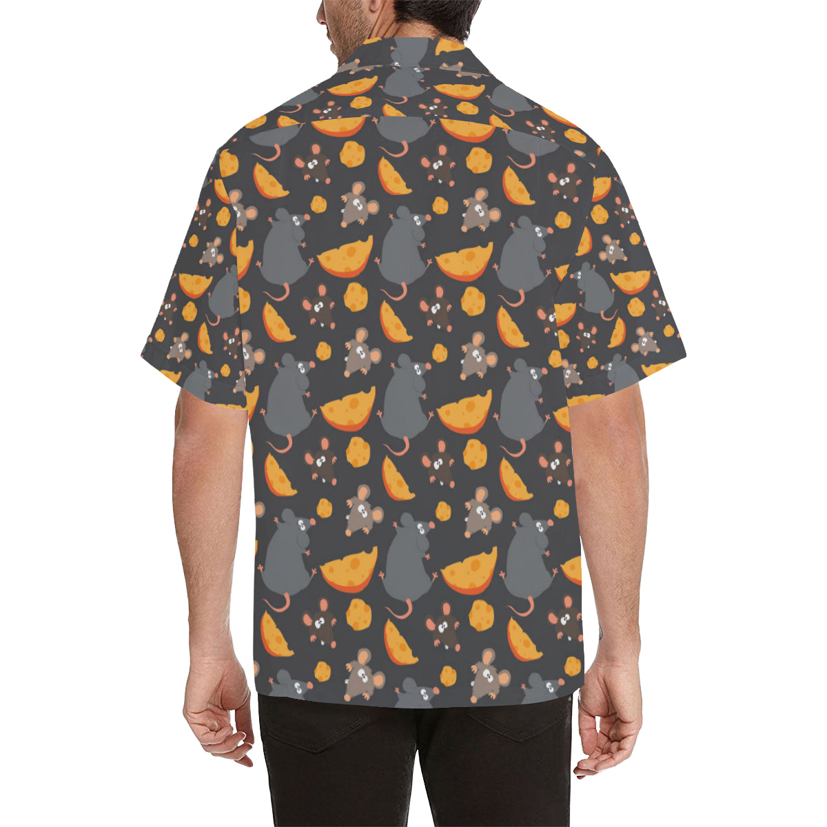 Rat Pattern Print Design 04 Men's Hawaiian Shirt