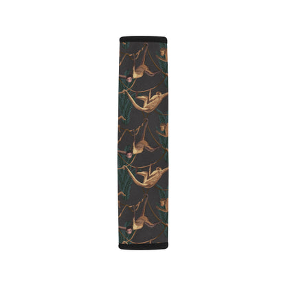 Monkey Pattern Print Design 02 Car Seat Belt Cover