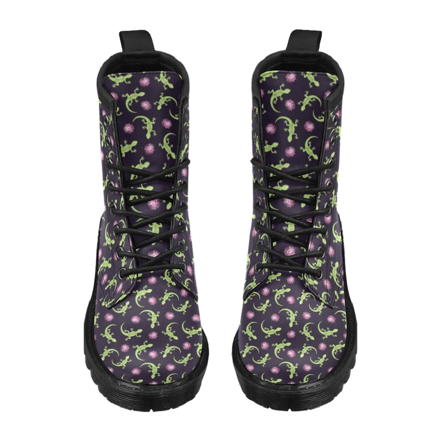 lizard Print Design LKS402 Women's Boots