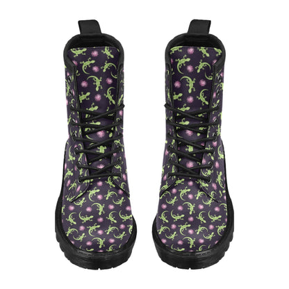 lizard Print Design LKS402 Women's Boots