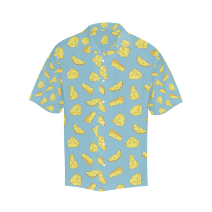 Cheese Pattern Print Design 04 Men's Hawaiian Shirt