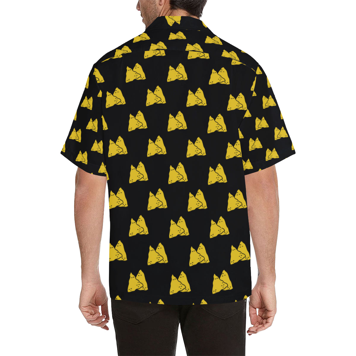 Nachos Pattern Print Design A02 Men's Hawaiian Shirt