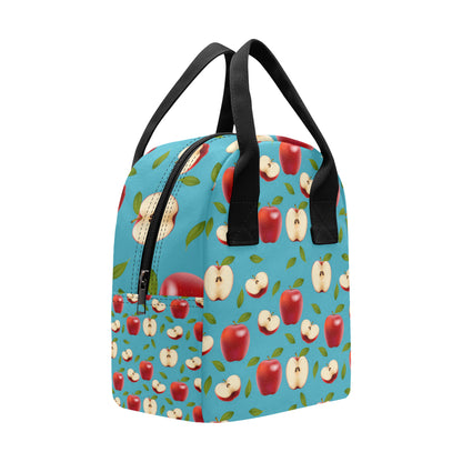 Apple Pattern Print Design AP012 Insulated Lunch Bag