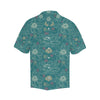 Lotus Pattern Print Design 01 Men's Hawaiian Shirt