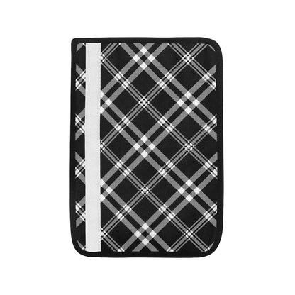 Madras Pattern Print Design 03 Car Seat Belt Cover