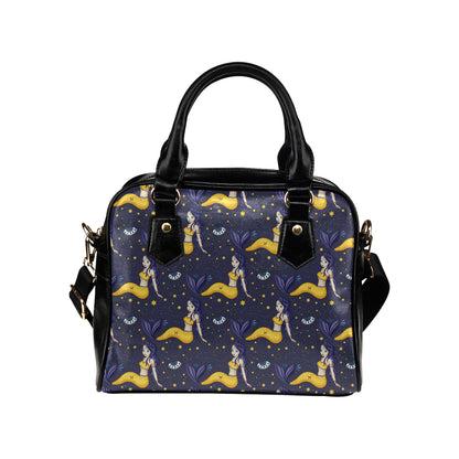 Pisces Pattern Print Design A04 Shoulder Handbag