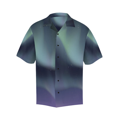 Aurora Borealis Pattern Print Design 01 Men's Hawaiian Shirt