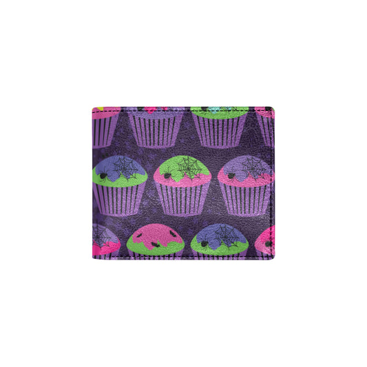 CupCake Halloween Men's ID Card Wallet