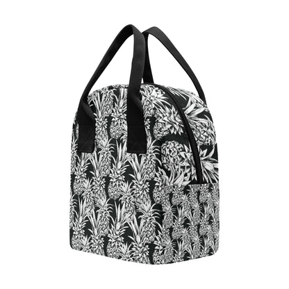 Pineapple Pattern Print Design PP08 Insulated Lunch Bag
