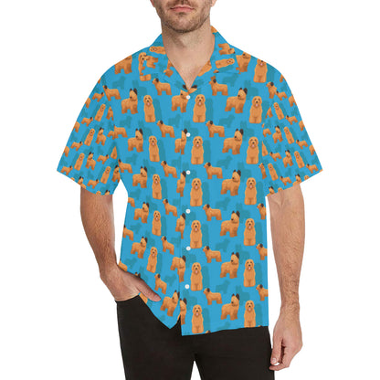 Briards Pattern Print Design 01 Men's Hawaiian Shirt
