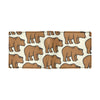 Bear Pattern Print Design BE05 Men's ID Card Wallet