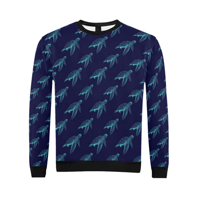 Sea Turtle Pattern Print Design T04 Men Long Sleeve Sweatshirt