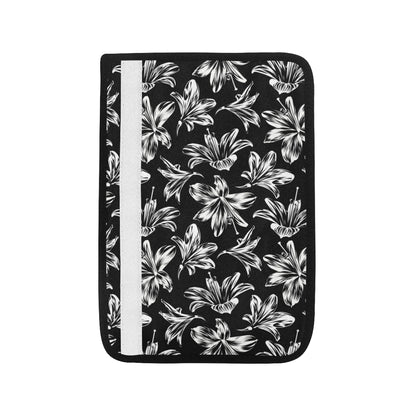 Amaryllis Pattern Print Design AL04 Car Seat Belt Cover