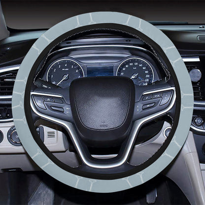 Champagne Pattern Print Design 03 Steering Wheel Cover with Elastic Edge