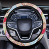 Cupcake Pattern Print Design CP06 Steering Wheel Cover with Elastic Edge