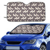 Horse Print Design LKS304 Car front Windshield Sun Shade