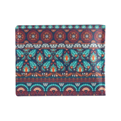 Suzani Print Design LKS302 Men's ID Card Wallet