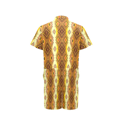 Native Pattern Print Design A09 Men's Romper