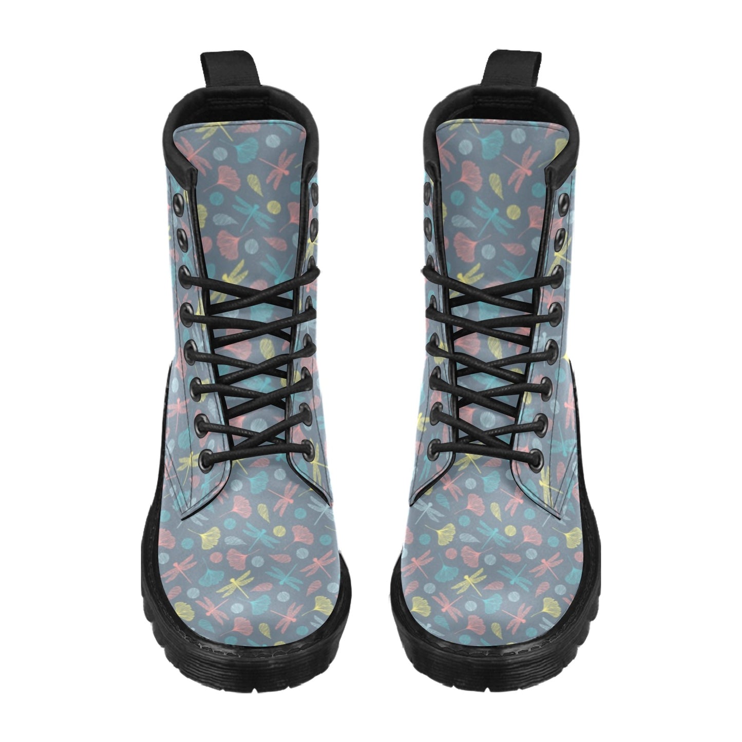 Dragonfly Print Design LKS403 Women's Boots