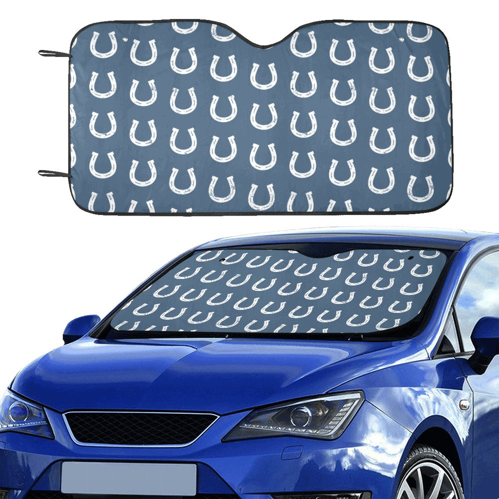 Horseshoe Print Design LKS301 Car front Windshield Sun Shade