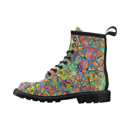 Trippy Print Design LKS301 Women's Boots