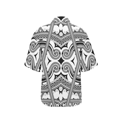 Samoan Pattern Print Design LKS302 Women's Hawaiian Shirt