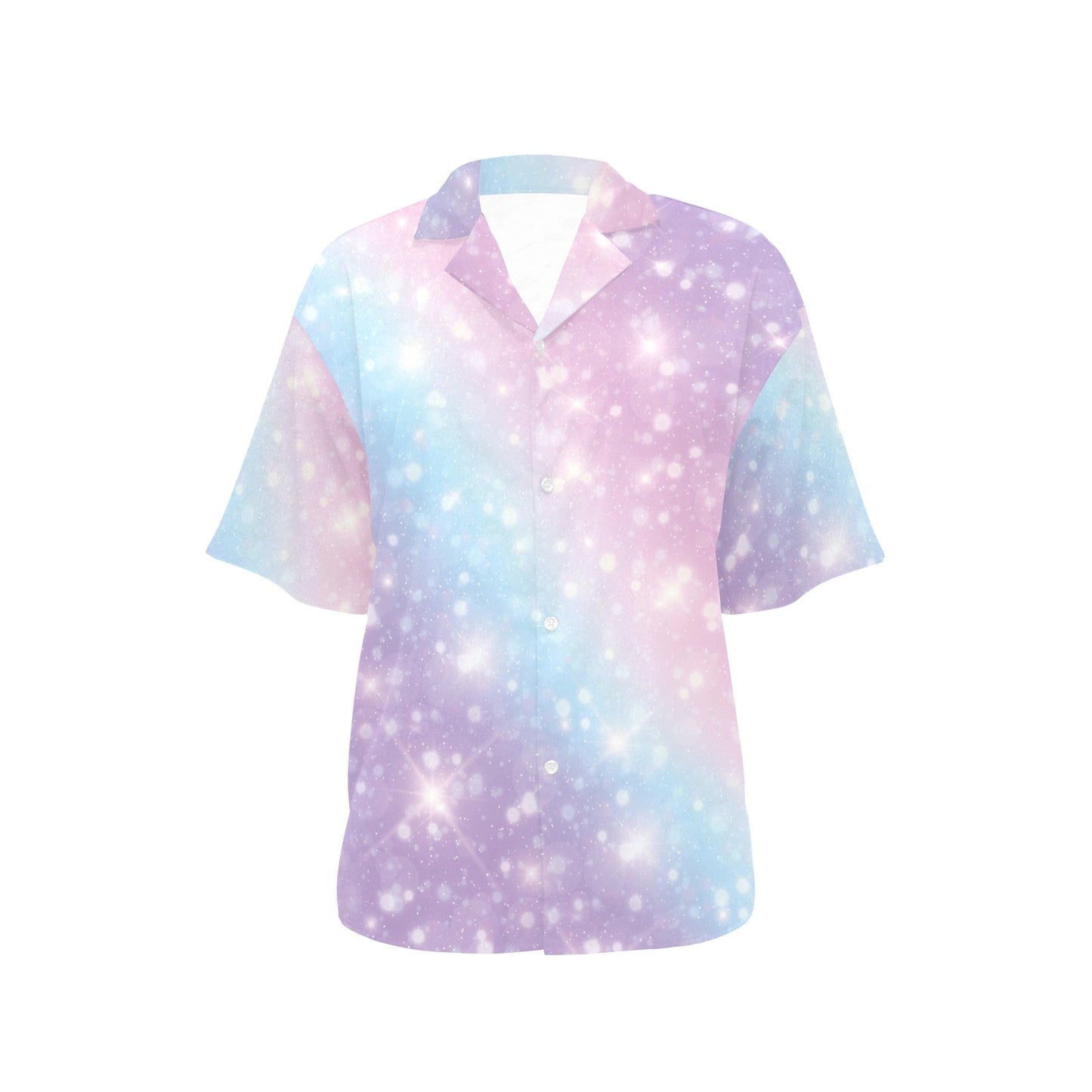 Cosmic Pastel Pattern Print Design 02 Women's Hawaiian Shirt