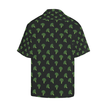 Broccoli Pattern Print Design 04 Men's Hawaiian Shirt