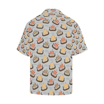 Vikings Print Design LKS308 Men's Hawaiian Shirt