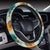 Birds Pattern Print Design 04 Steering Wheel Cover with Elastic Edge