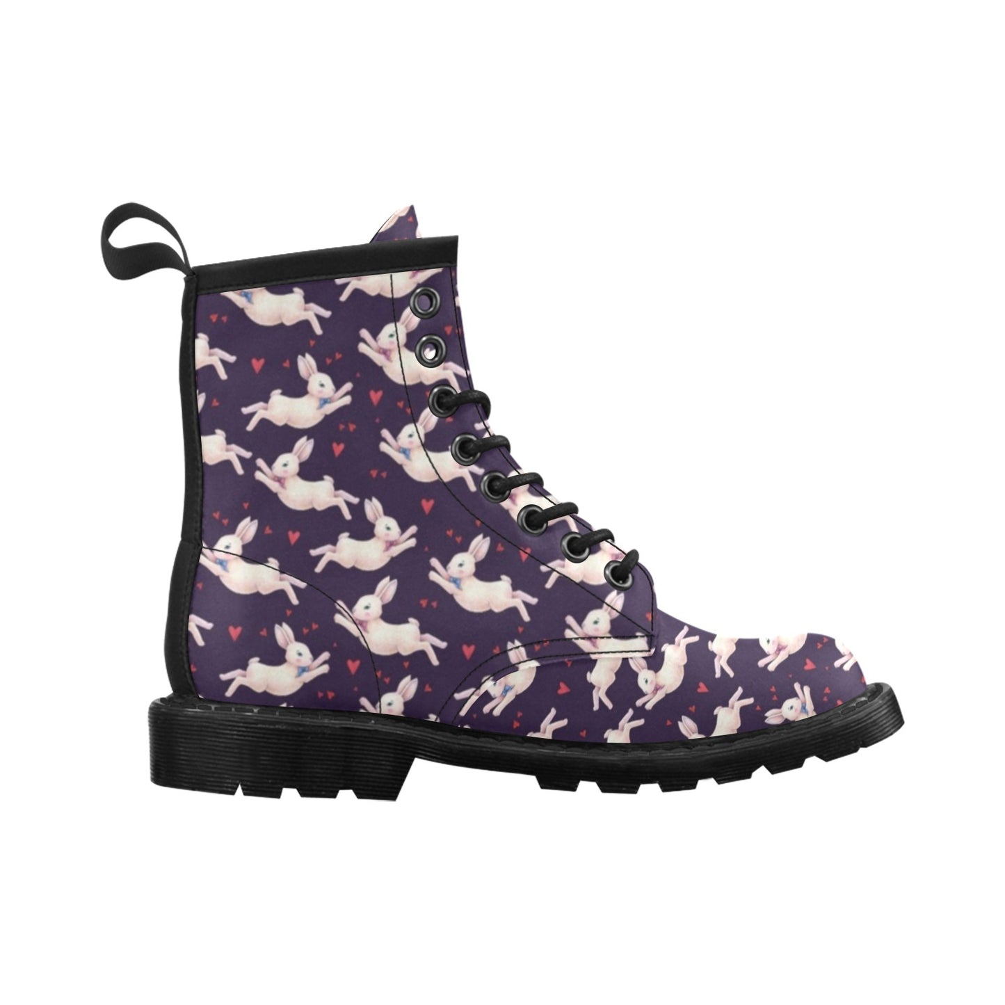 Rabbit Pattern Print Design RB016 Women's Boots