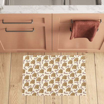 Cookie Pattern Print Design 04 Kitchen Mat