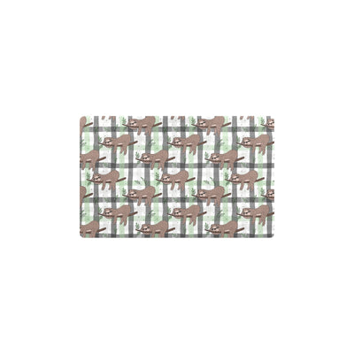 Sloth Print Design LKS301 Kitchen Mat